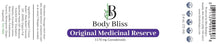 Load image into Gallery viewer, Medicinal Reserve Organic Body Bliss - 1170mg CBD